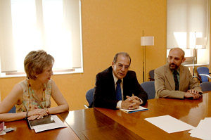 Reunió a la Universitat de Lleida amb el rector de la Universitat de Tolima