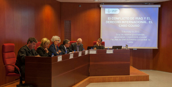 Presentació llibre cas Couso a la Universitat de Lleida