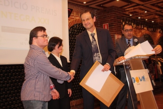 Premi a la Universitat de Lleida (UdL) per la seua capacitat integradora amb els discapacitats