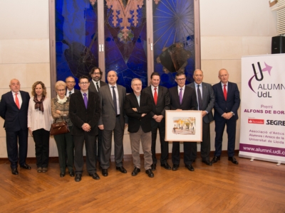 Premis Alfons de Borja 2017 d'Alumni UdL a Joan Comella