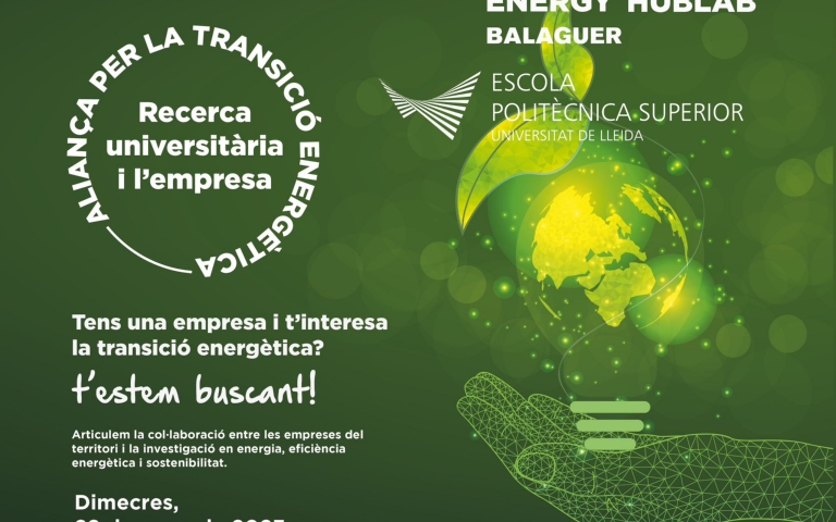 Jornada Universitat-Empresa: L'aliança per la transició energètica'