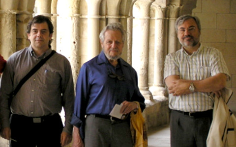 Àngel Blanch, Marvin Zuckerman i Anton Aluja Foto: Grup neurocognició UdL