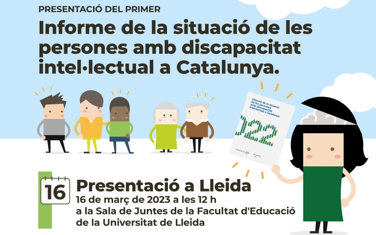 Presentació del 1r Informe de la situació de les persones amb discapacitat intel·lectual a Catalunya