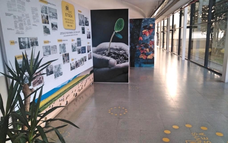 Exposició: 50 anys d'història de l'ETSEA