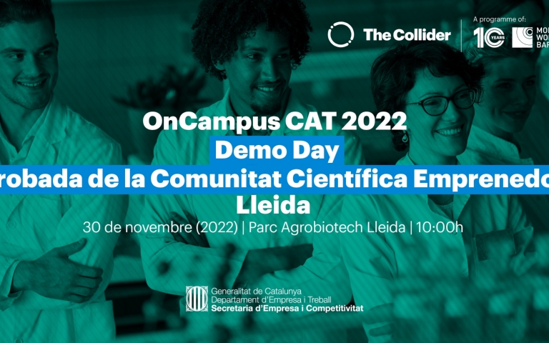 OnCampus CAT 2022 DemoDay. Trobada de la Comunitat Científica de Lleida