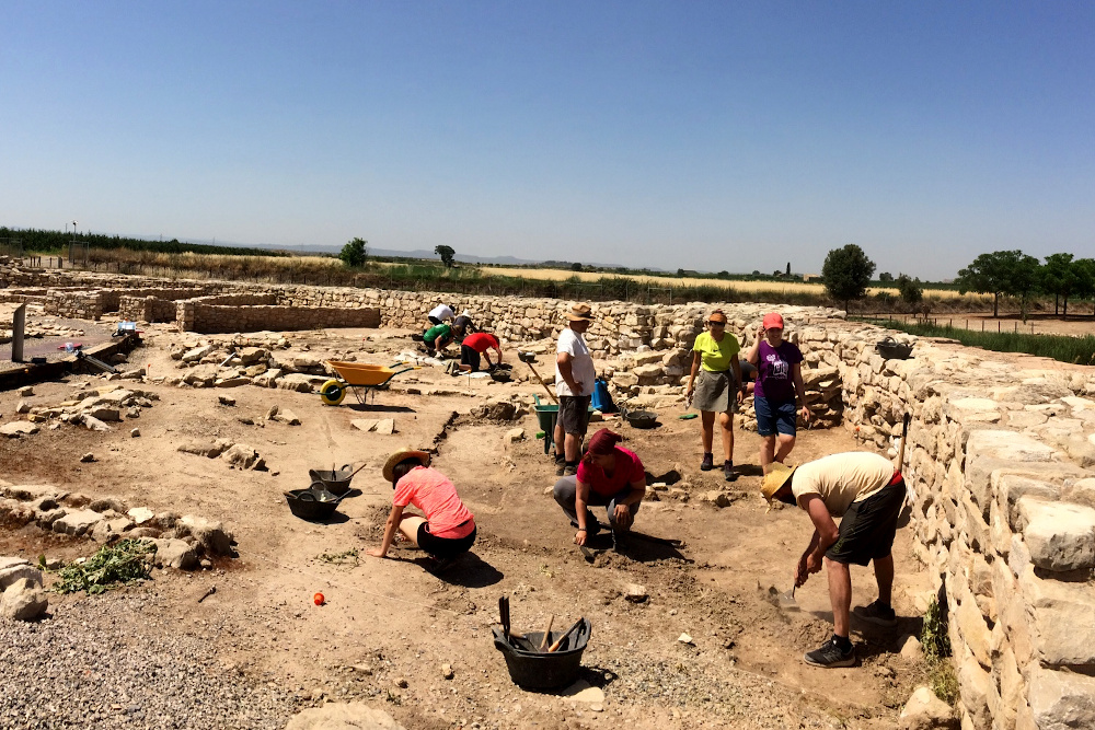 Excavacions a Vilars / Foto - GIP UdL