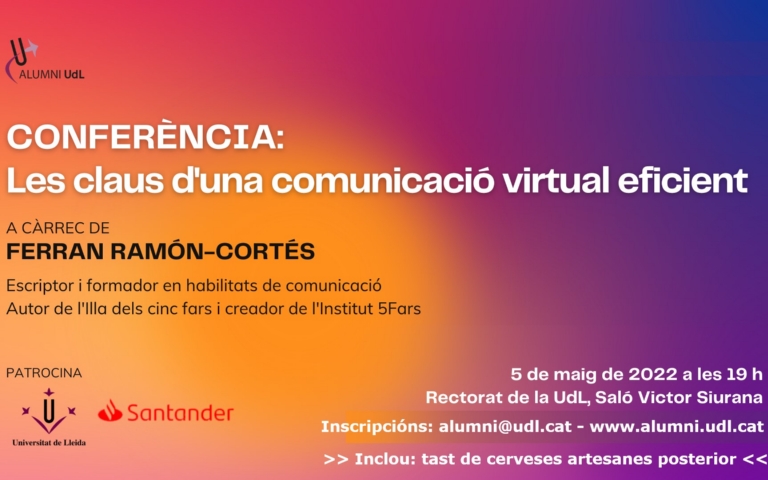 Conferència: Les claus d'una comunicació virtual eficient