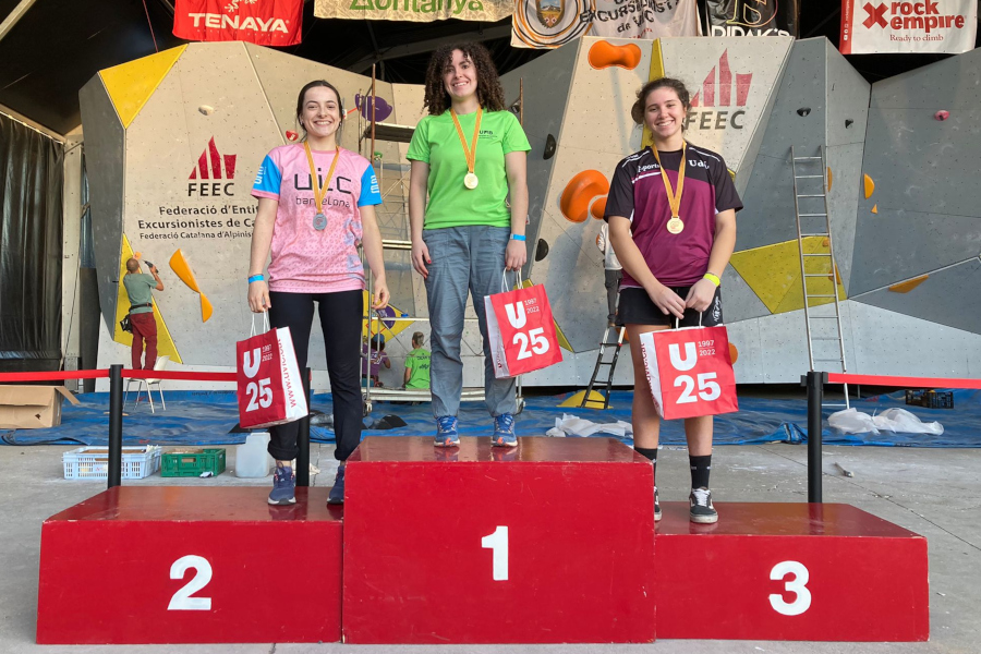 medalla escalada noies