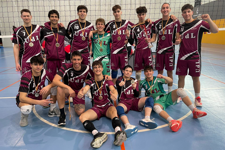 medalla voleibol