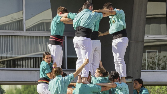 25è aniversari de la colla castellera Los Marracos de la UdL