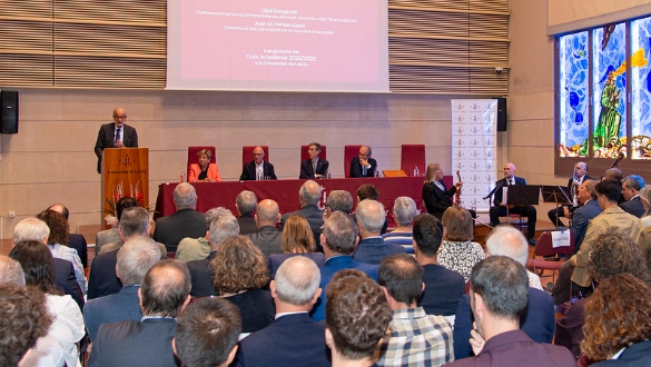 Acte d'inauguració del curs 2025/26 de la Universitat de Lleida