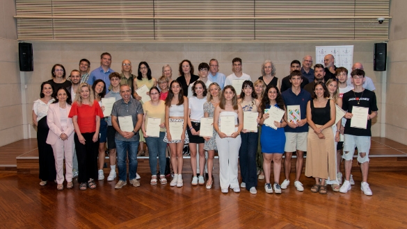 Lliurament dels premis de la fase local de les olimpíades preuniversitàries