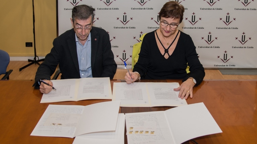 Catorze cartes de Dolors Piera formen part del Fons de la Universitat de Lleida gràcies a la donació feta per la filla del Pau i la Dolors, la M. Carme Llobera Sorribes