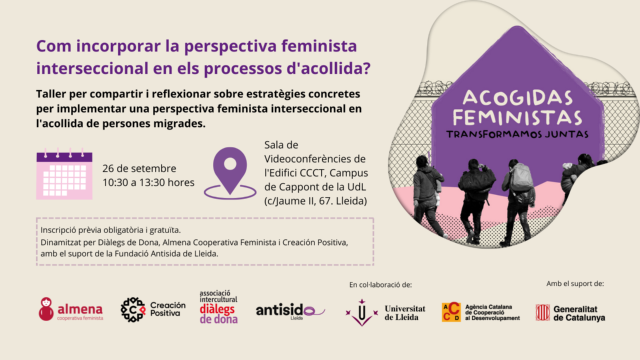 Taller: Com incorporar la perspectiva feminista interseccional en els processos d’acollida?
