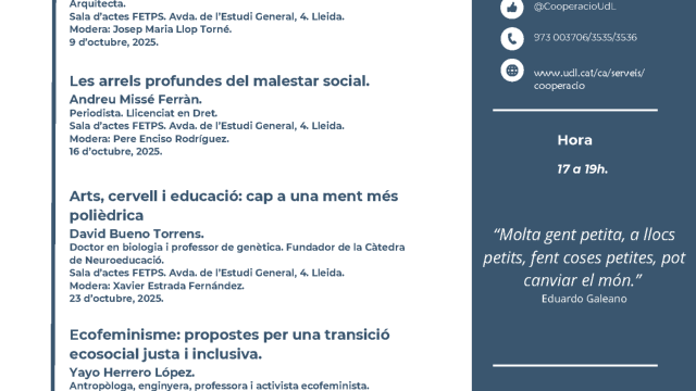 Xerrada: Arts, cervell i educció: cap a una ment més polièdrica