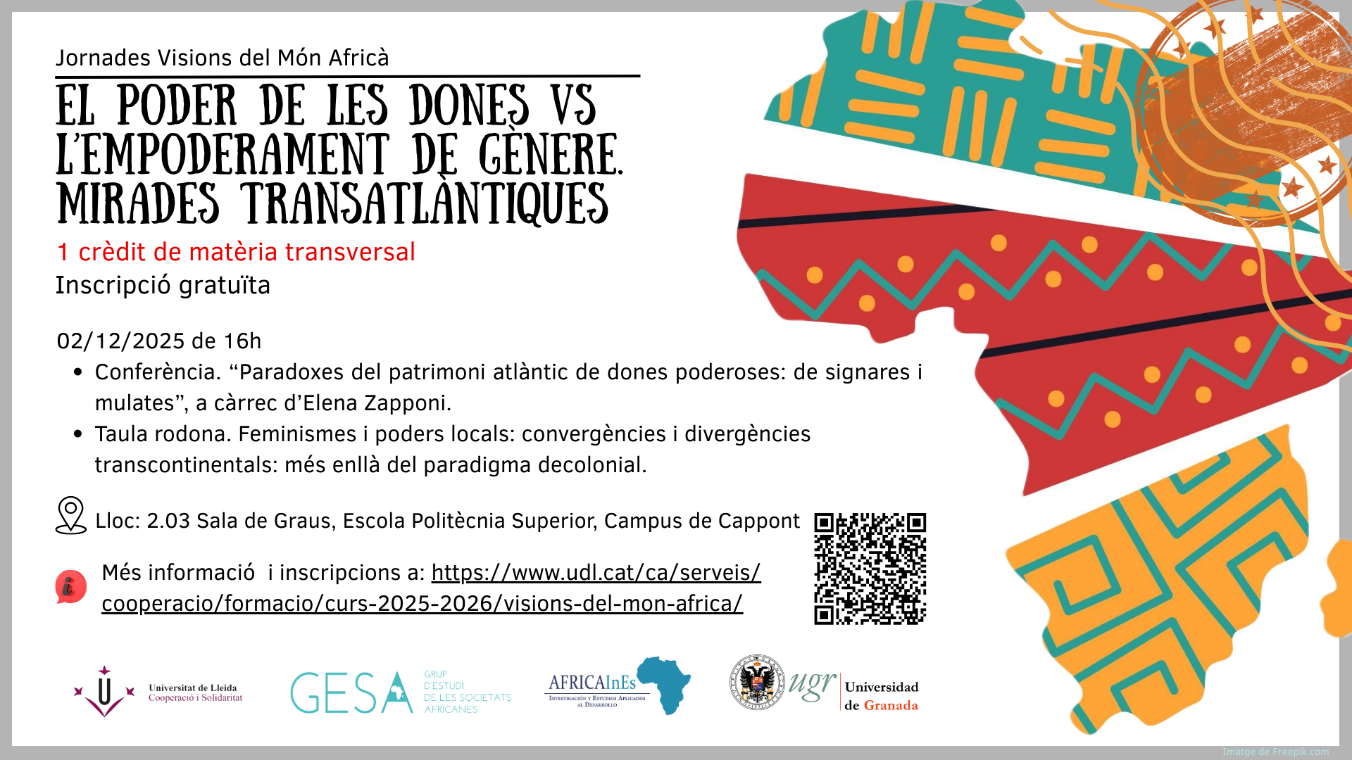 Jornades: Visions del Món Africà