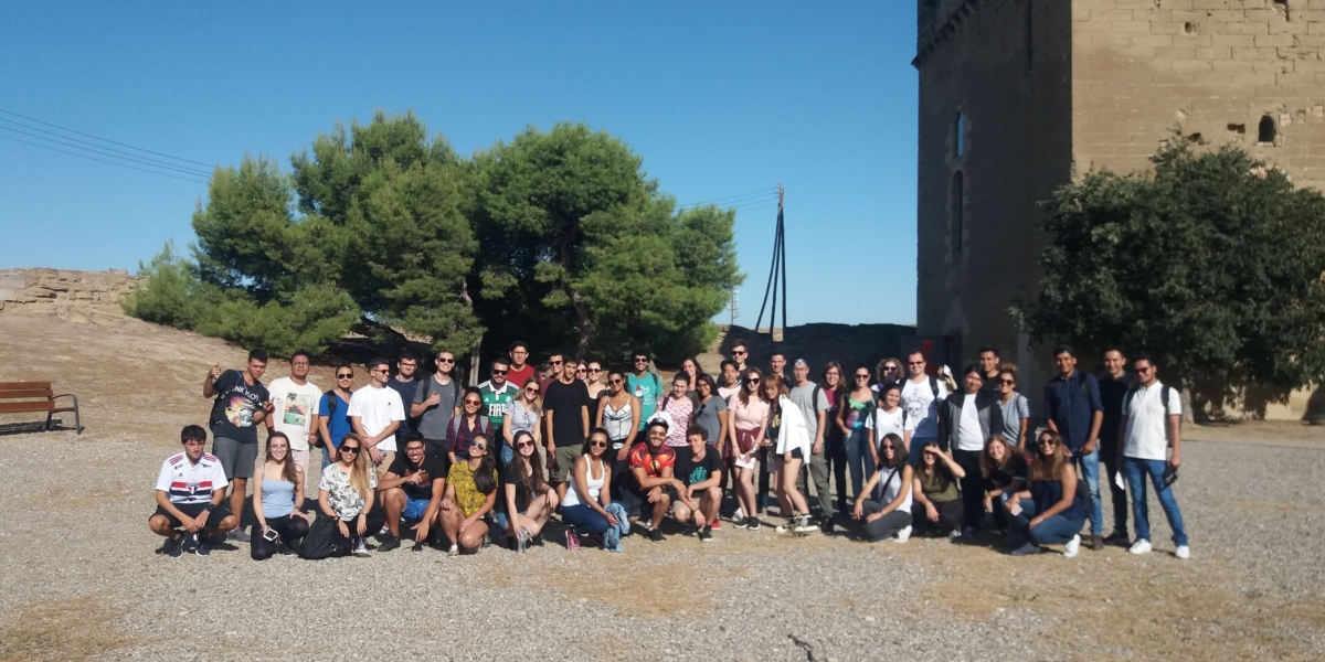 Semanas de bienvenida. Visita al castillo de Gardeny