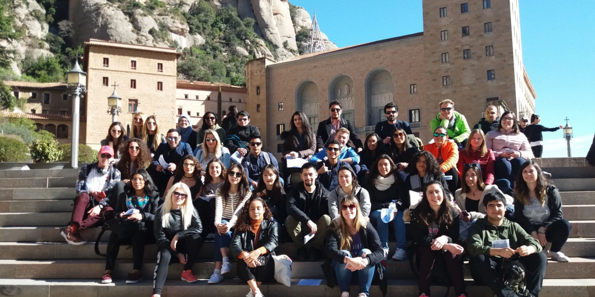 Language Volunteering Activities. Visit to Montserrat