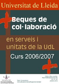 Beques de col·laboració en serveis i unitats de la UdL