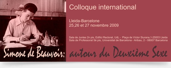 Colloque Simone de Beauvoir a la Universitat de Lleida