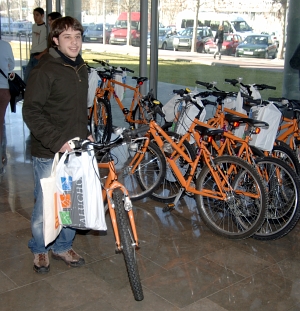 Cessió de bicicletes a l'alumnat / Universitat de Lleida / UdL