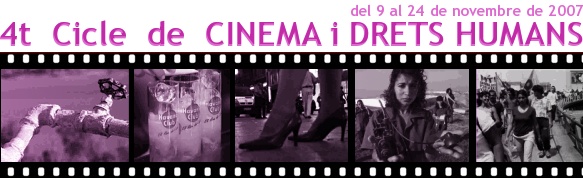 4t Cicle de Cinema i Drets Humans - Del 9 al 24 de novembre - Universitat de Lleida 4t Cicle de Cinema i Drets Humans - Del 9 al 24 de novembre - Universitat de Lleida