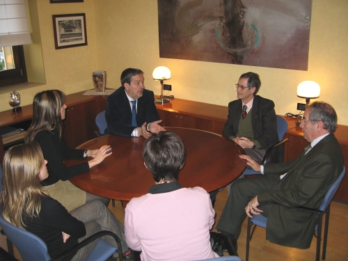 Rebuda al Col·legi de Periodistes Rebuda al Col·legi de Periodistes
