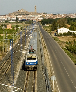 Vista de la ciutat de Lleida