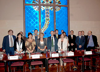 Conveni de col·laboració signat entre la UdL, la Regió Sanitària Alt Pirineu i Aran, el Conselh Generau d’Aran, els consells comarcals de l’Alt Urgell i el Pallars Jussà i els ajuntaments de La Seu d’Urgell i Tremp