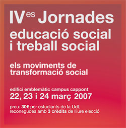 Jornades Educació Social i Treball Social. Universitat de Lleida