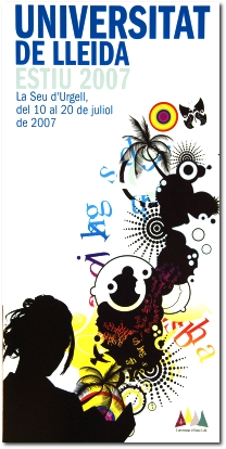 Cartell guanyador Universitat d'Estiu 2007