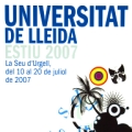 Cartell Guanyador Universitat Estiu 2007