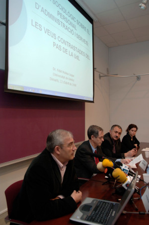 Presentació de l'estudi del PAS de la Universitat de Lleida