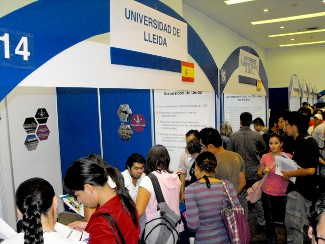 La Universitat de Lleida a la Fira Europostgraus 2009