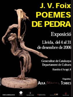 JV Foix. Poemes de Pedra JV Foix. Poemes de Pedra