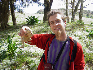 Pau Brunet, de l'ETSEA de la Universitat de Lleida, a Algèria