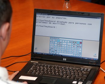 Virtualkeyboard. Teclat Virtual. Universitat de Lleida