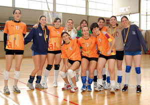 Equip de volei femení de la UdL