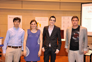 Equip de la UdL a la Lliga de Debat 2010