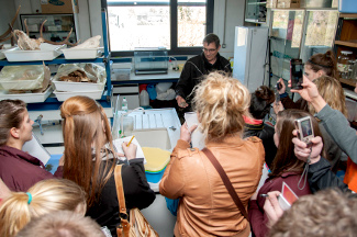 Estudiants d'Iowa visiten la Universitat de Lleida