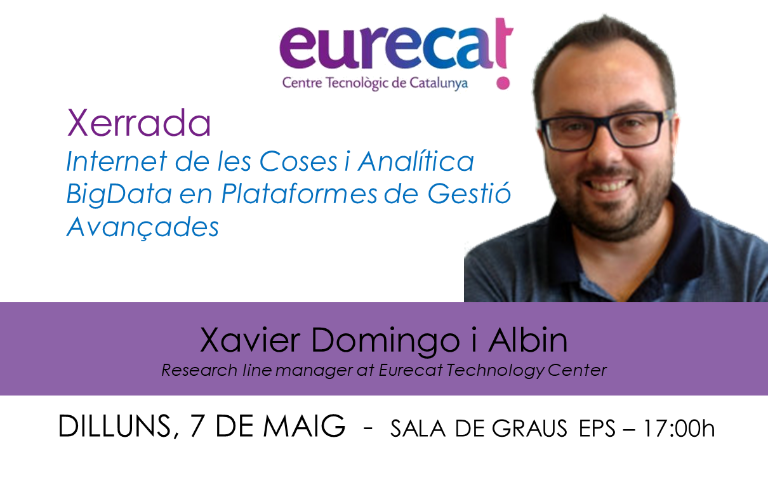 Xerrada. Internet de les Coses i Analítica BigData en Plataformes de Gestió Avançades