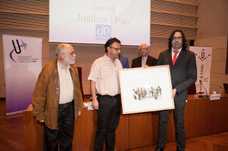 Antics alumnes de la Universitat de Lleida UdL - Premi a Justícia i Pau