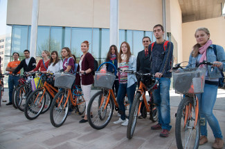 Cessió de bicicletes / Universitat de Lleida