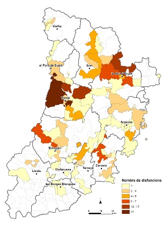 Estudi sobre les disfuncions territorials / Universitat de Lleida