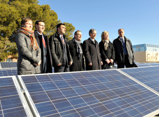 Plaques fotovoltaïques. Energia Solar. Universitat de Lleida