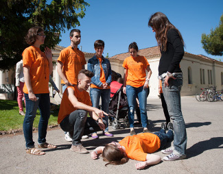 Gimkana infermeria / Universitat de Lleida / UdL