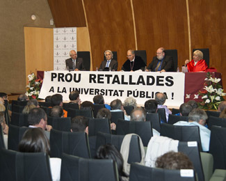 Inauguració del curs a la Universitat de Lleida UdL