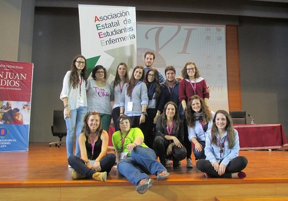 Delegació d'estudiants d'infermeria de la Universitat de Lleida