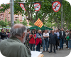 Mobilització en defensa de la universitat pública. Universitat de Lleida