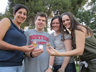 Alumnes del Màster en Innovació en Sistemes de Producció Agroalimentària i de la Llicenciatura en Ciència i Tecnologia dels Aliments de la Universitat de Lleida (UdL)